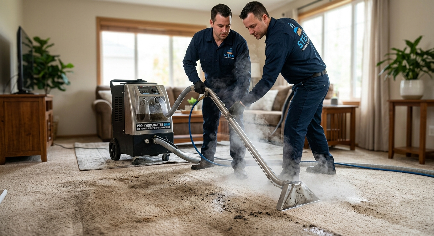 Steam Carpet Cleaning Services – The Power of Hot Water Extraction